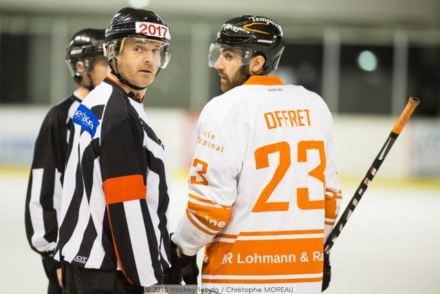 Photo hockey match Strasbourg  - Epinal  le 08/01/2016