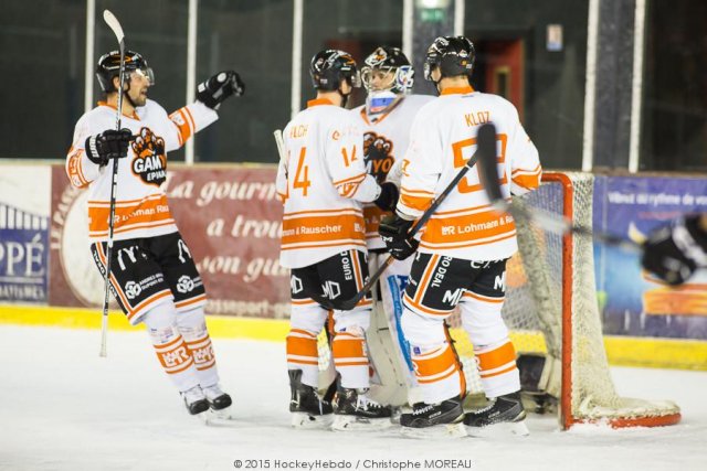 Photo hockey match Strasbourg  - Epinal  le 08/01/2016