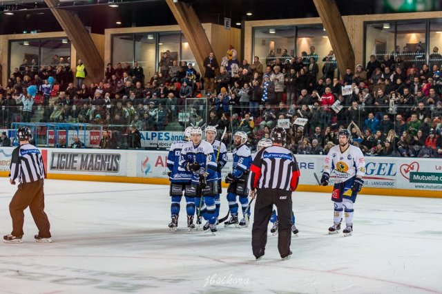 Photo hockey match Gap  - Chamonix  le 12/01/2016