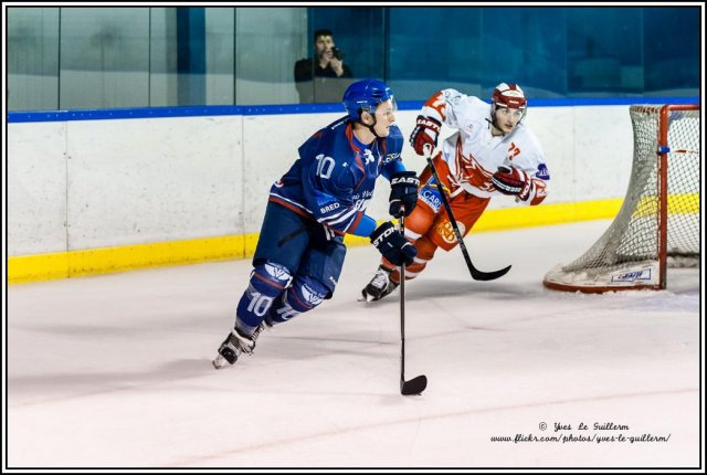 Photo hockey match Paris (FV) - Valence le 09/01/2016