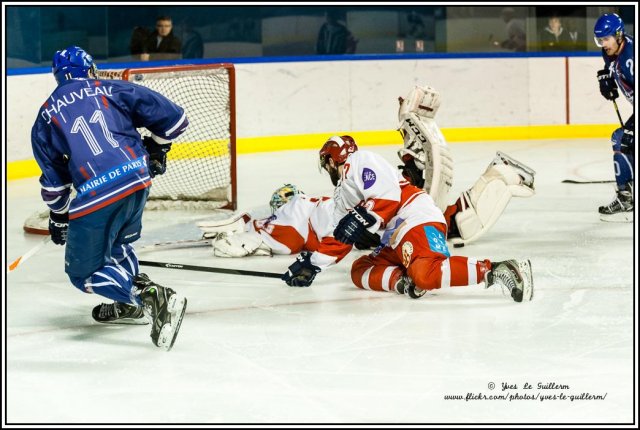 Photo hockey match Paris (FV) - Valence le 09/01/2016