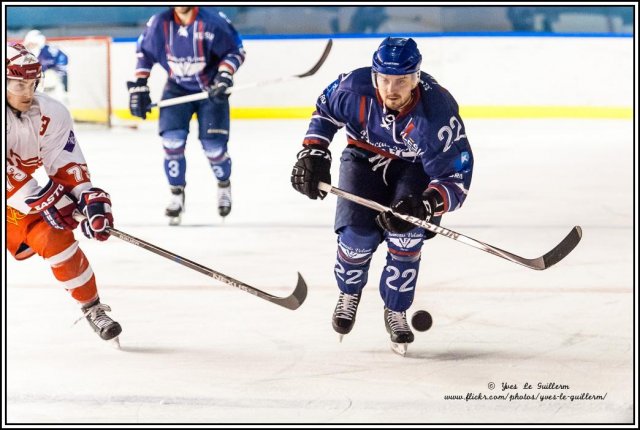 Photo hockey match Paris (FV) - Valence le 09/01/2016