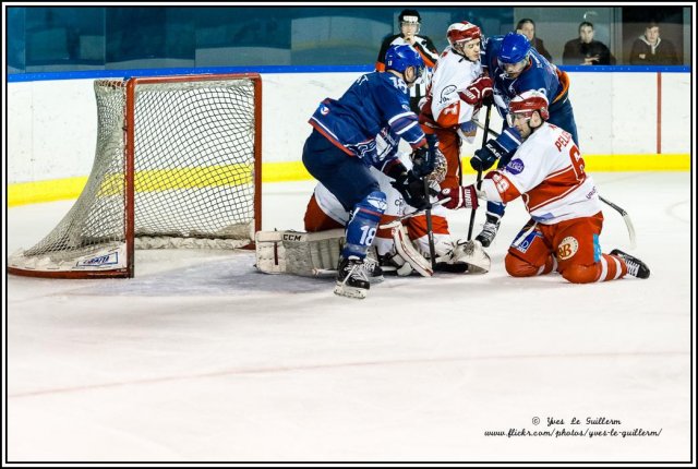 Photo hockey match Paris (FV) - Valence le 09/01/2016