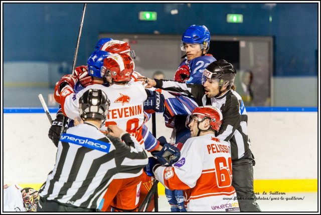 Photo hockey match Paris (FV) - Valence le 09/01/2016