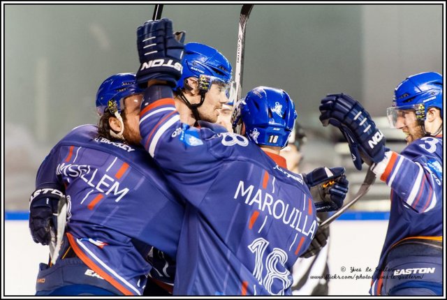 Photo hockey match Paris (FV) - Valence le 09/01/2016