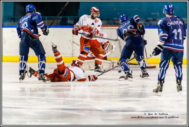 Photo hockey match Paris (FV) - Valence le 09/01/2016