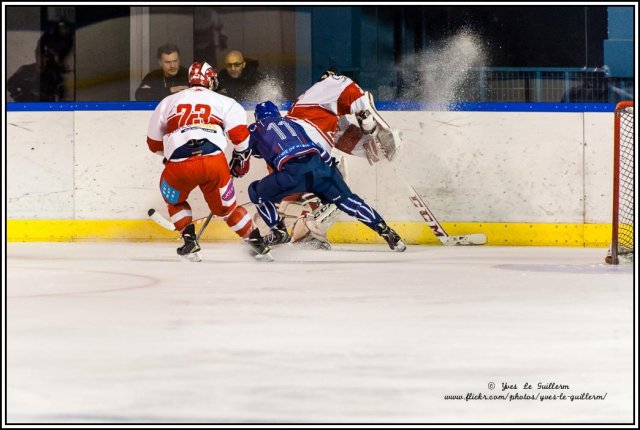 Photo hockey match Paris (FV) - Valence le 09/01/2016