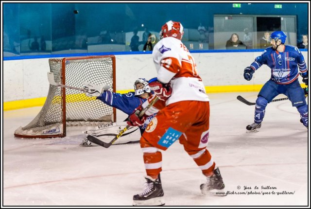 Photo hockey match Paris (FV) - Valence le 09/01/2016