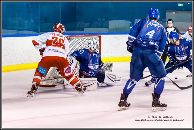 Photo hockey match Paris (FV) - Valence le 09/01/2016