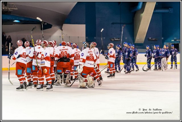 Photo hockey match Paris (FV) - Valence le 09/01/2016