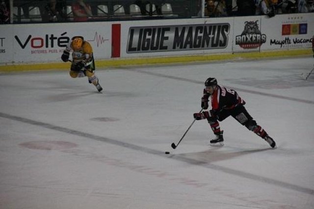 Photo hockey match Bordeaux - Strasbourg  le 12/01/2016
