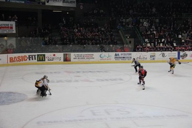 Photo hockey match Bordeaux - Strasbourg  le 12/01/2016