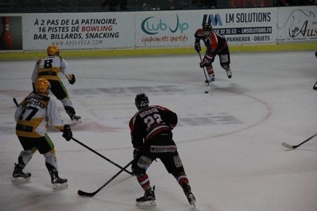 Photo hockey match Bordeaux - Strasbourg  le 12/01/2016