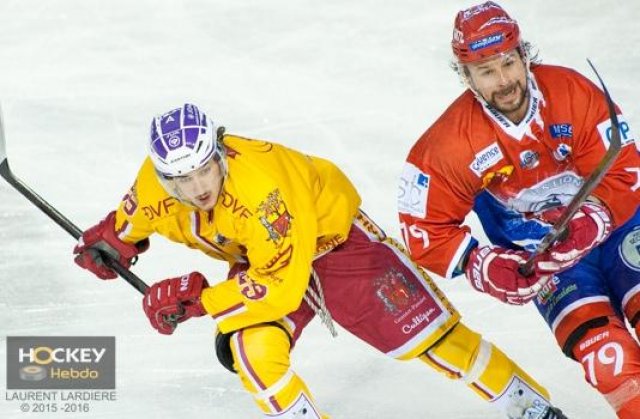 Photo hockey match Lyon - Dijon  le 12/01/2016