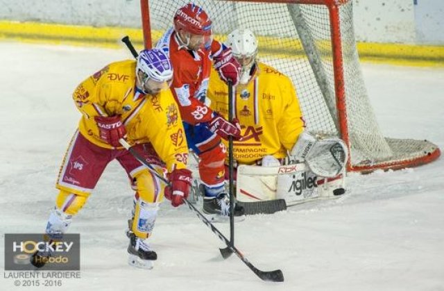 Photo hockey match Lyon - Dijon  le 12/01/2016