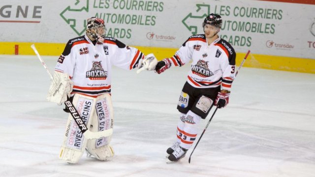 Photo hockey match Amiens  - Bordeaux le 15/01/2016