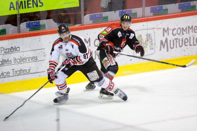 Photo hockey match Amiens  - Bordeaux le 15/01/2016