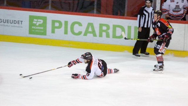 Photo hockey match Amiens  - Bordeaux le 15/01/2016