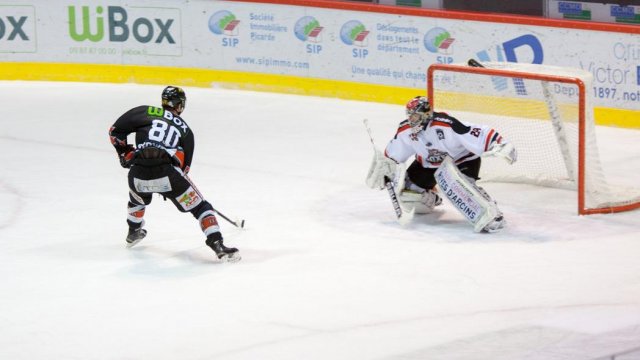 Photo hockey match Amiens  - Bordeaux le 15/01/2016