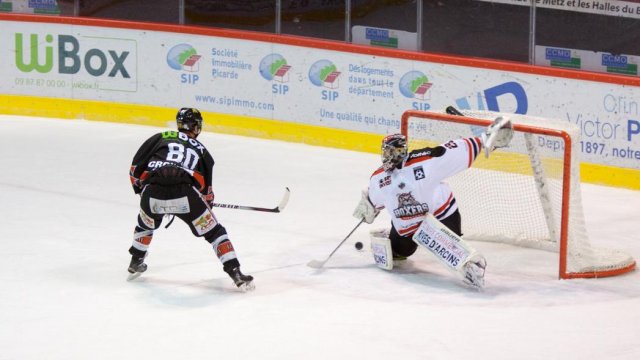 Photo hockey match Amiens  - Bordeaux le 15/01/2016