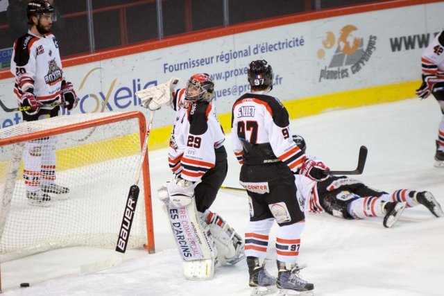 Photo hockey match Amiens  - Bordeaux le 15/01/2016