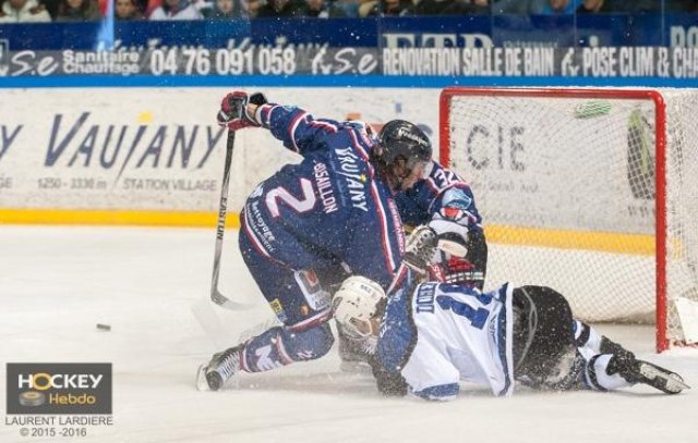 Photo hockey match Grenoble  - Gap  le 16/01/2016