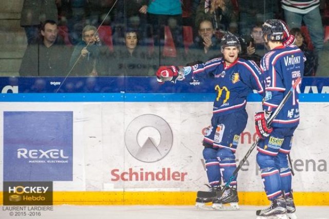 Photo hockey match Grenoble  - Gap  le 16/01/2016