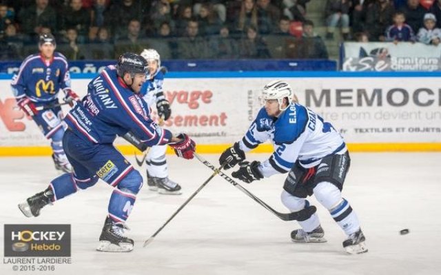 Photo hockey match Grenoble  - Gap  le 16/01/2016