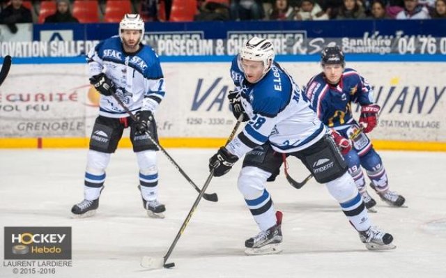 Photo hockey match Grenoble  - Gap  le 16/01/2016