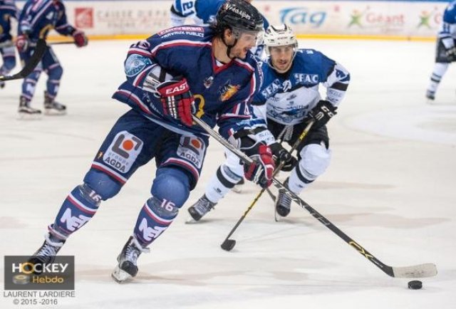 Photo hockey match Grenoble  - Gap  le 16/01/2016