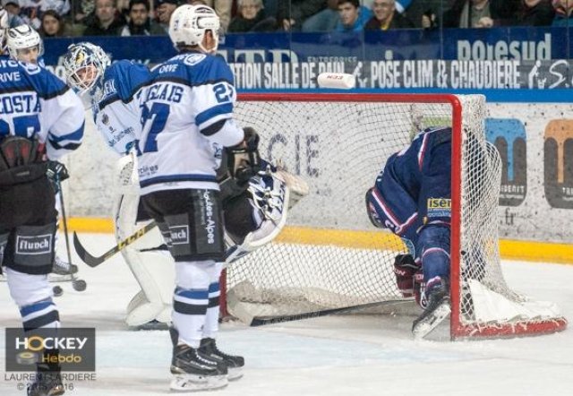 Photo hockey match Grenoble  - Gap  le 16/01/2016