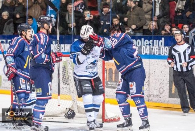 Photo hockey match Grenoble  - Gap  le 16/01/2016