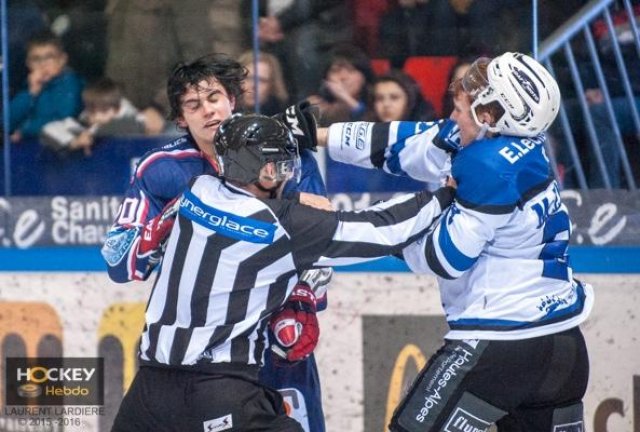 Photo hockey match Grenoble  - Gap  le 16/01/2016
