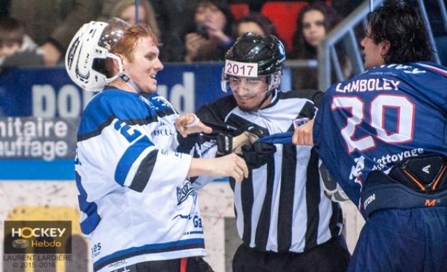 Photo hockey match Grenoble  - Gap  le 16/01/2016