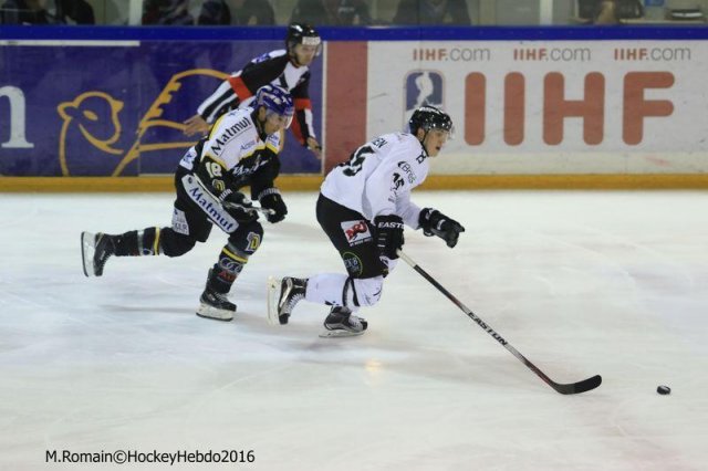 Photo hockey match Rouen - Brest  le 16/01/2016