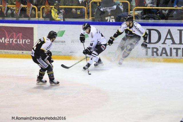 Photo hockey match Rouen - Brest  le 16/01/2016