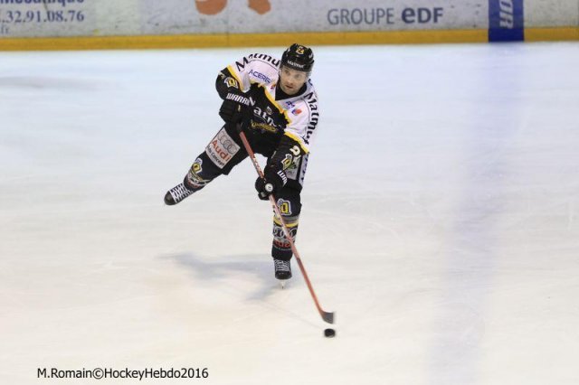 Photo hockey match Rouen - Brest  le 16/01/2016