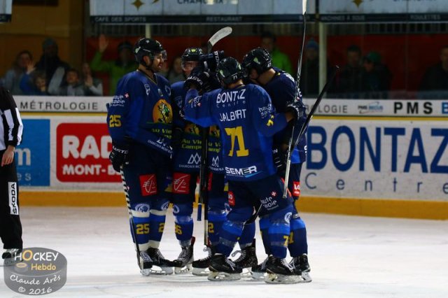 Photo hockey match Chamonix  - Briançon  le 16/01/2016