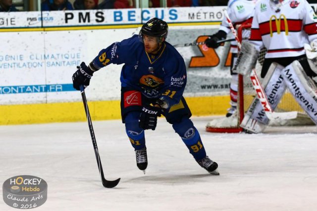 Photo hockey match Chamonix  - Briançon  le 16/01/2016