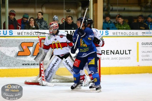 Photo hockey match Chamonix  - Briançon  le 16/01/2016