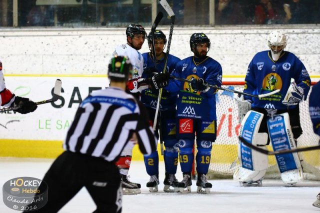 Photo hockey match Chamonix  - Briançon  le 16/01/2016