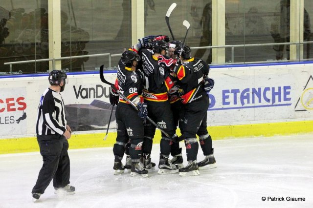 Photo hockey match Nice - Caen  le 16/01/2016