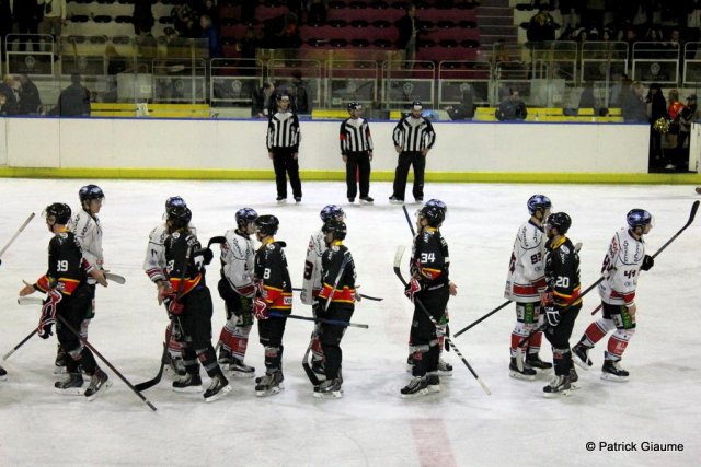 Photo hockey match Nice - Caen  le 16/01/2016