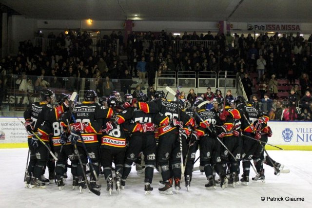 Photo hockey match Nice - Caen  le 16/01/2016
