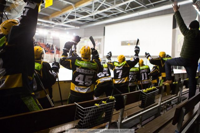 Photo hockey match Strasbourg  - Morzine-Avoriaz le 16/01/2016