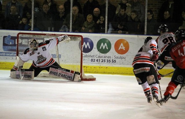 Photo hockey match Angers  - Lyon le 16/01/2016