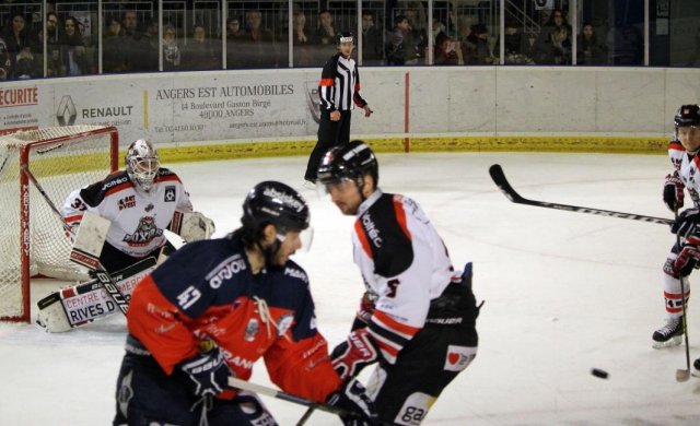 Photo hockey match Angers  - Lyon le 16/01/2016