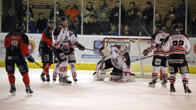 Photo hockey match Angers  - Lyon le 16/01/2016
