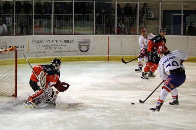 Photo hockey match Angers  - Lyon le 16/01/2016