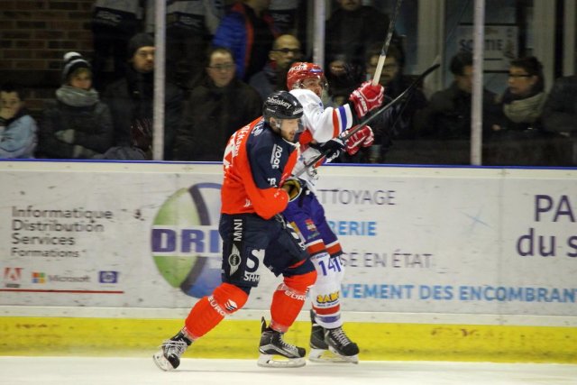 Photo hockey match Angers  - Lyon le 16/01/2016